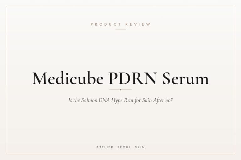 Medicube PDRN serum review — Atelier Seoul Skin