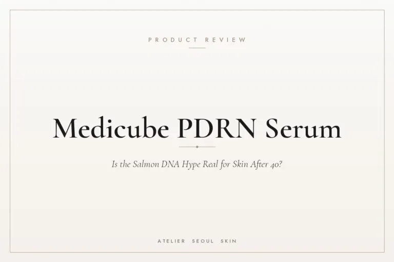 Medicube PDRN serum review — Atelier Seoul Skin