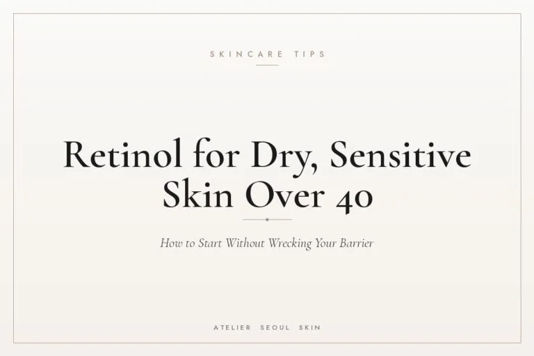 Retinol dry sensitive skin how to use — Atelier Seoul Skin