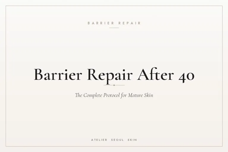 Barrier repair after 40 protocol — Atelier Seoul Skin