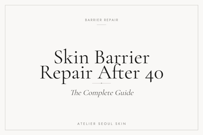 The Complete Guide to Skin Barrier Repair After 40