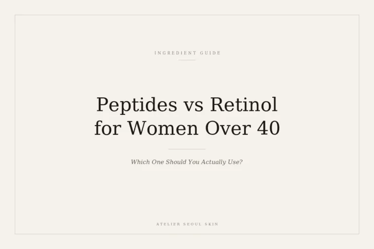 Peptides vs Retinol for Women Over 40: Which Should You Use?