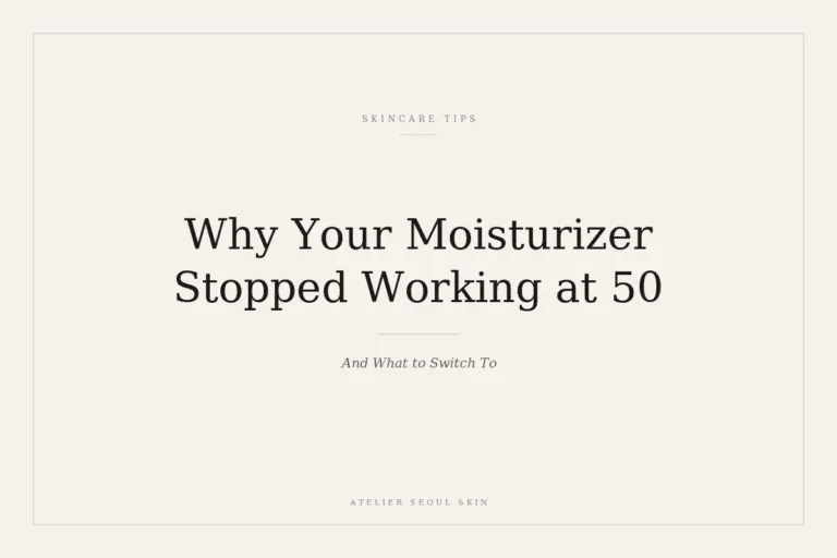 Why Your Moisturizer Stopped Working at 50 (and What to Switch To)
