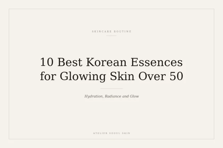 10 Best Korean Essences for Glowing Skin Over 50