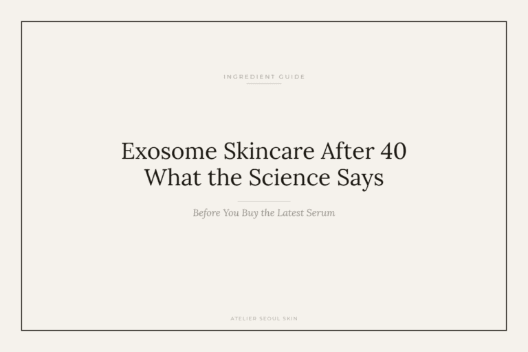 Exosome Skincare After 40: What the Science Says Before You Buy
