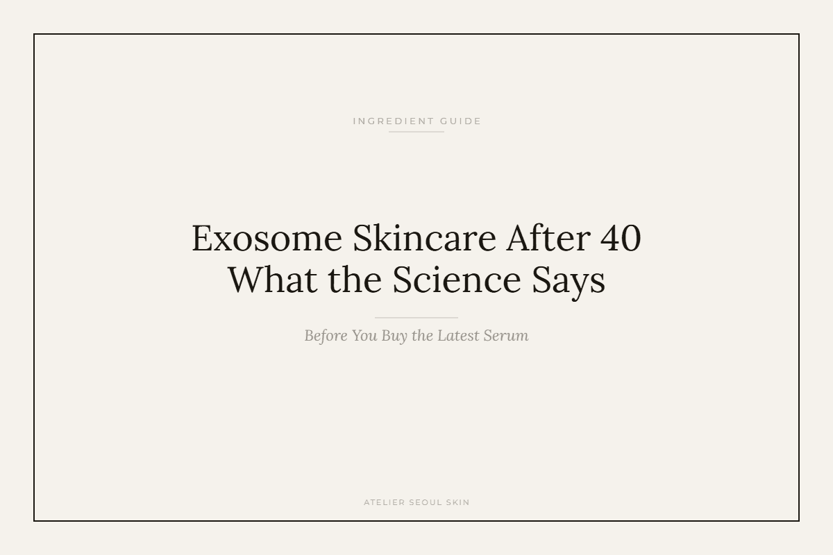 Exosome Skincare After 40: What the Science Says Before You Buy